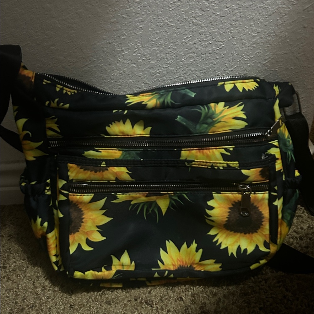 Summer Sunflowers Crossbody Bag